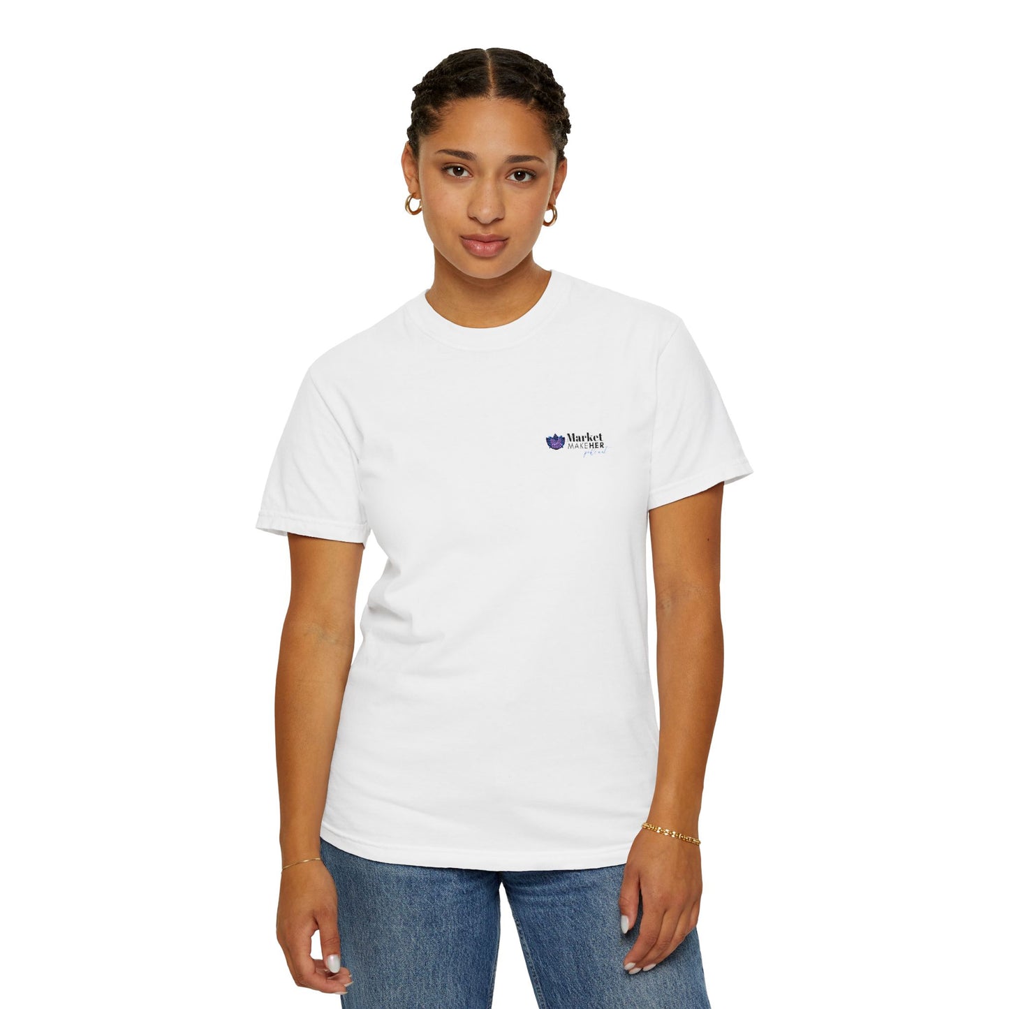Embroidered Market MakeHer Logo Tee