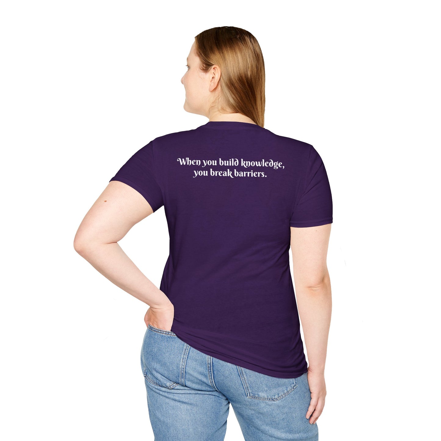 Logo Unisex T-Shirt for Market MakeHER Podcast Fans, Brand Merch, Finance Apparel, Market MakeHer Tee