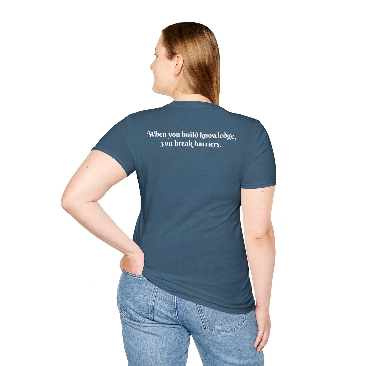 Logo Unisex T-Shirt for Market MakeHER Podcast Fans, Brand Merch, Finance Apparel, Market MakeHer Tee