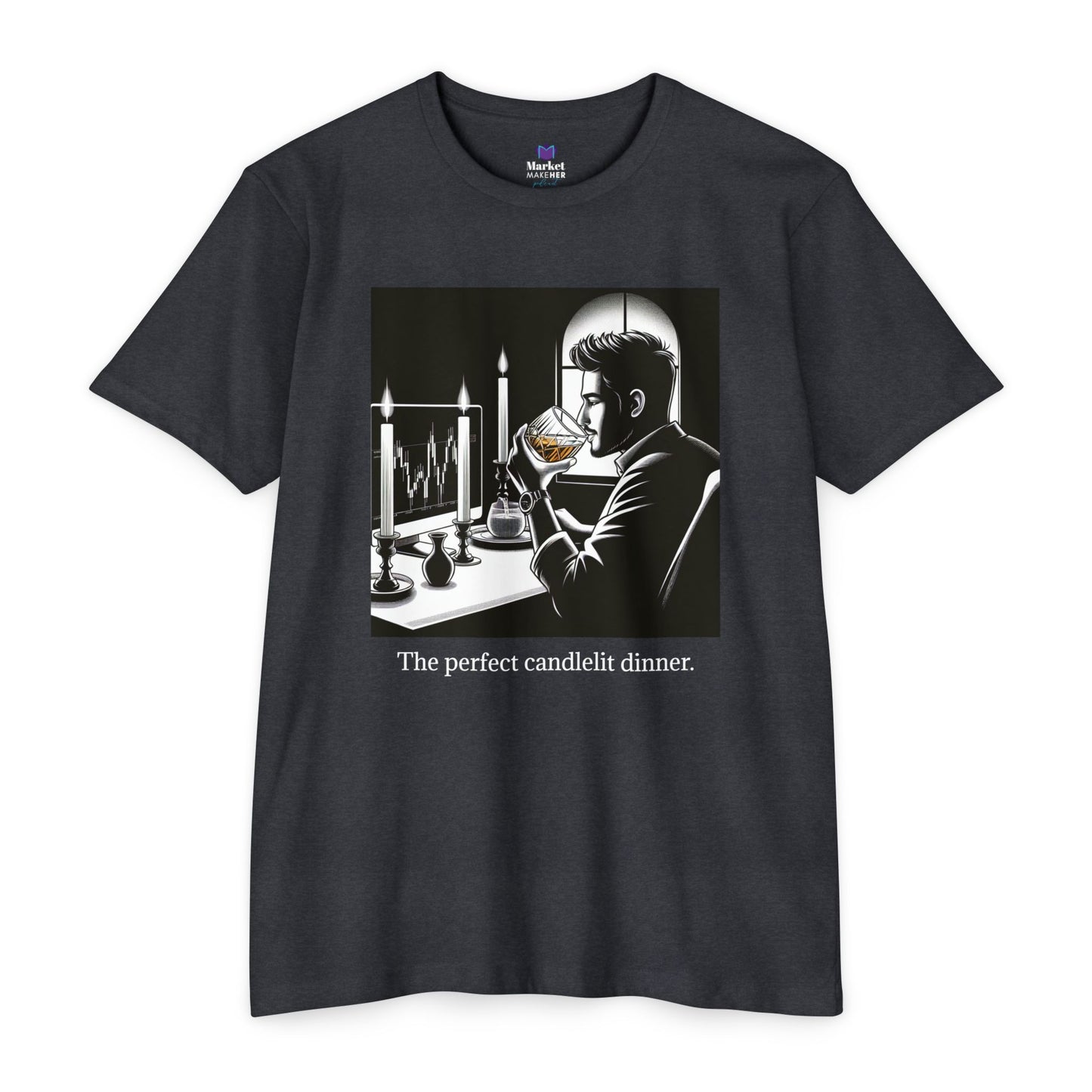 "The Perfect Candlelit Dinner" Men's Version T-Shirt