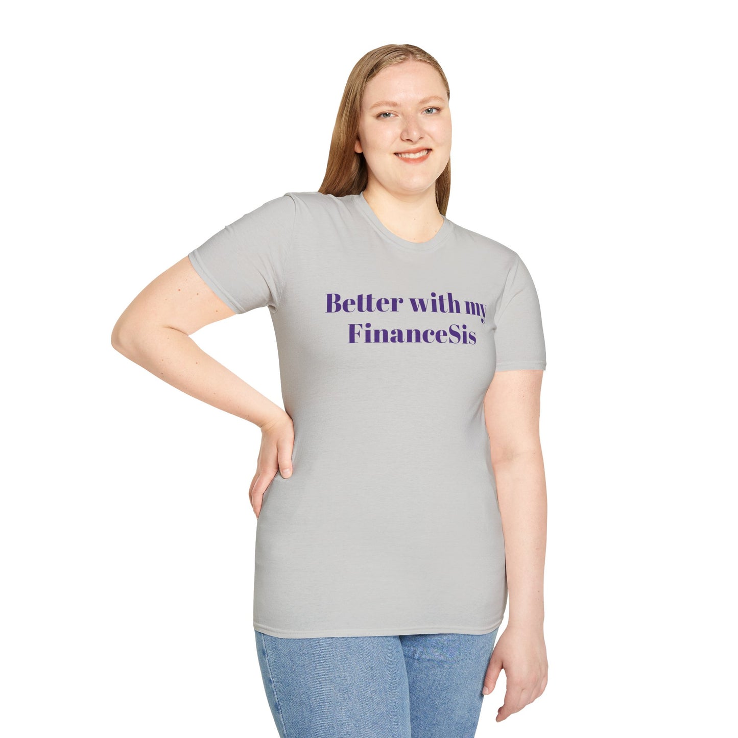 Logo Unisex T-Shirt for Market MakeHER Podcast Fans, Brand Merch, Finance Apparel, Market MakeHer Tee