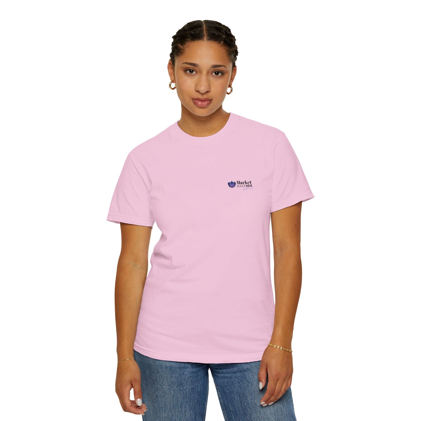 Embroidered Market MakeHer Logo Tee
