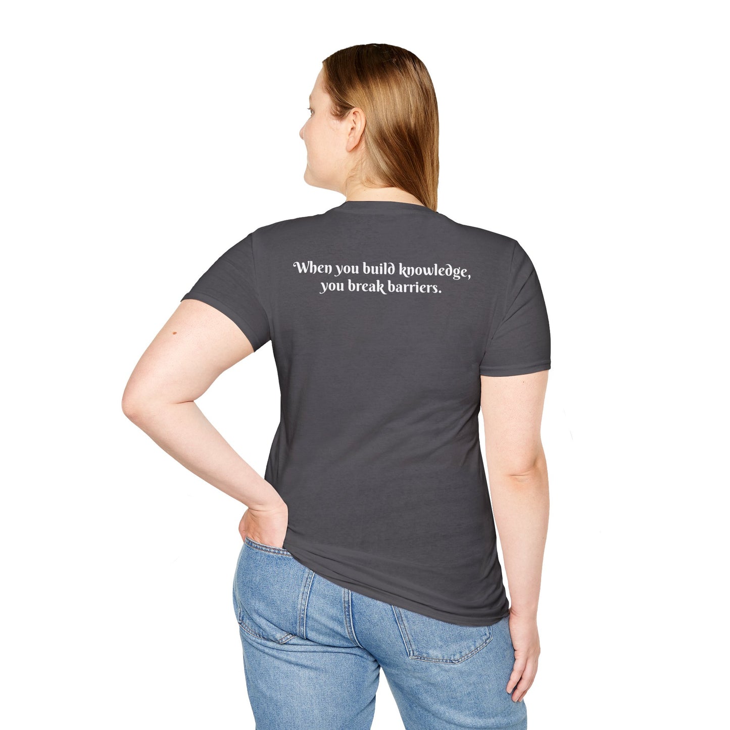 Logo Unisex T-Shirt for Market MakeHER Podcast Fans, Brand Merch, Finance Apparel, Market MakeHer Tee
