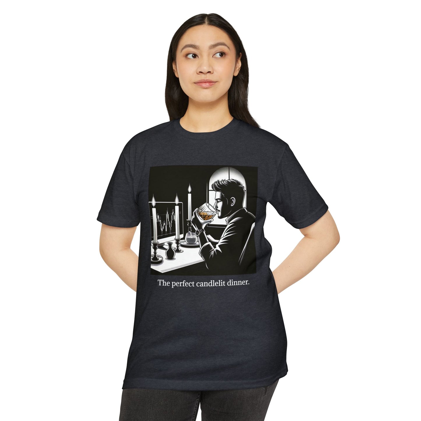 "The Perfect Candlelit Dinner" Men's Version T-Shirt