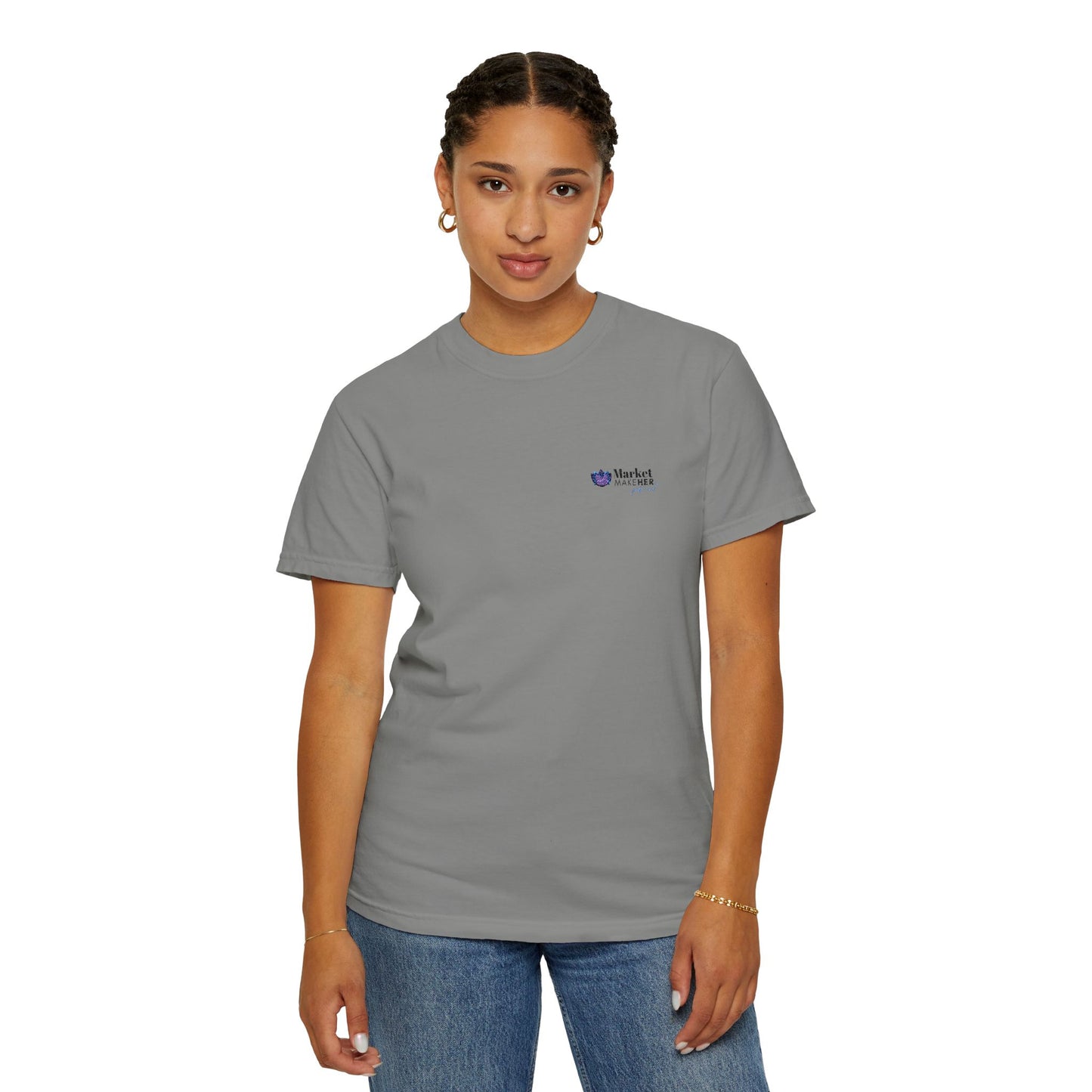 Embroidered Market MakeHer Logo Tee