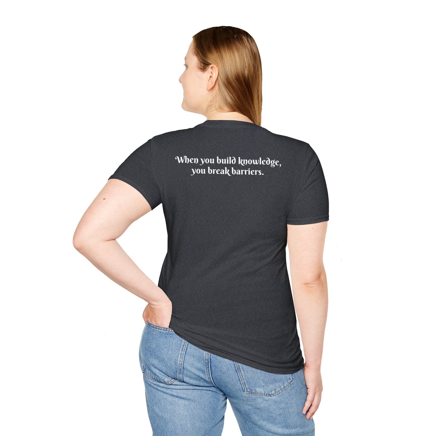 Logo Unisex T-Shirt for Market MakeHER Podcast Fans, Brand Merch, Finance Apparel, Market MakeHer Tee