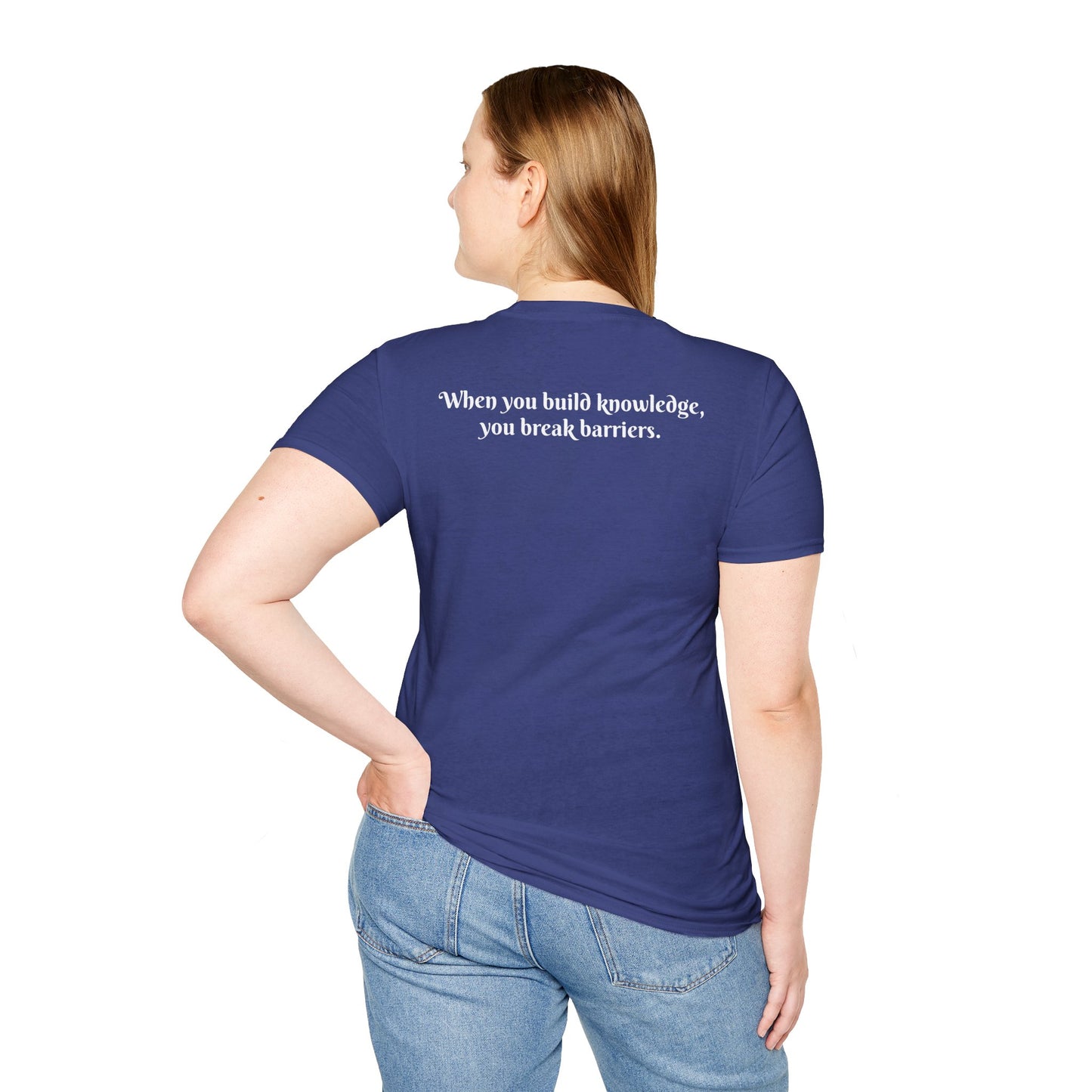 Logo Unisex T-Shirt for Market MakeHER Podcast Fans, Brand Merch, Finance Apparel, Market MakeHer Tee