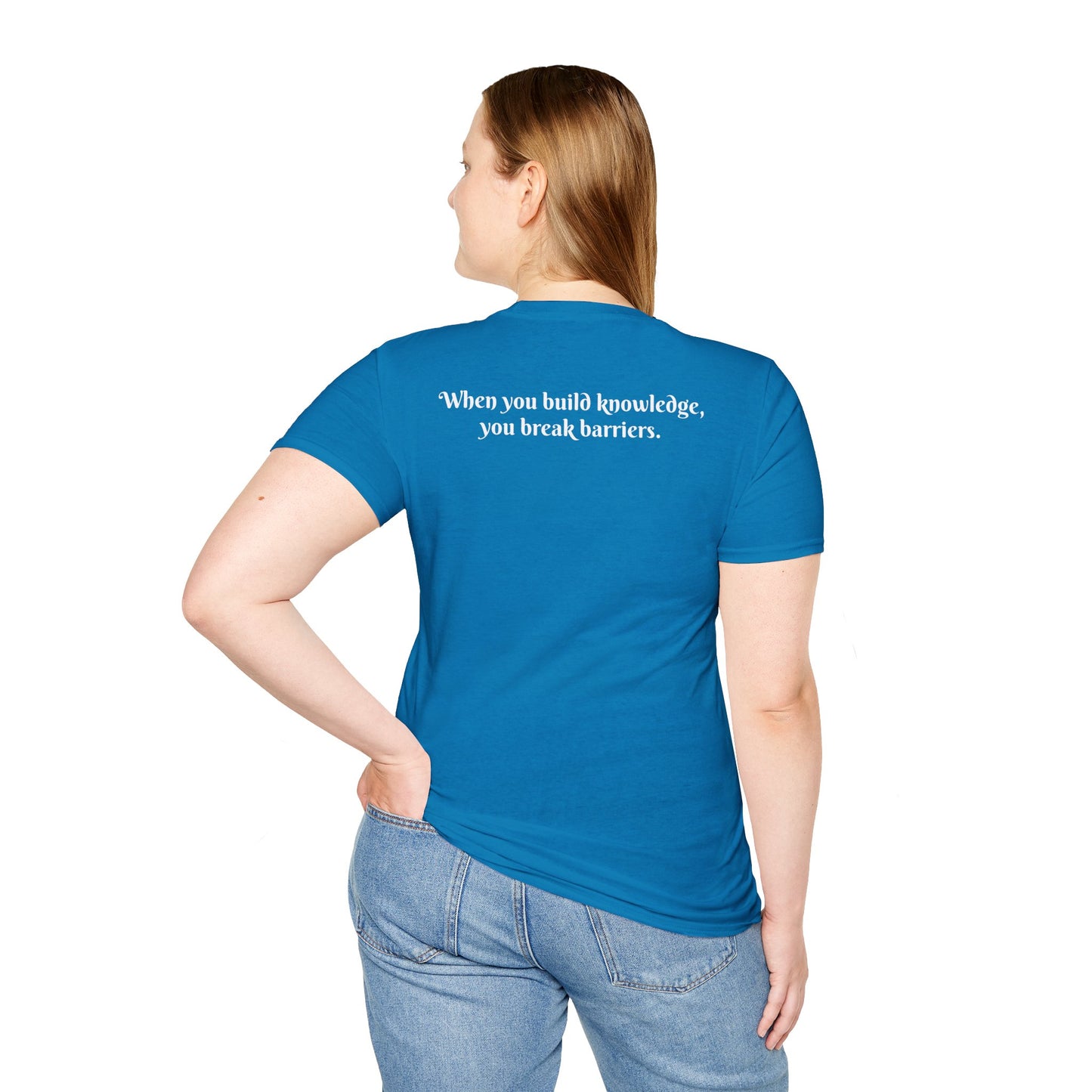 Logo Unisex T-Shirt for Market MakeHER Podcast Fans, Brand Merch, Finance Apparel, Market MakeHer Tee