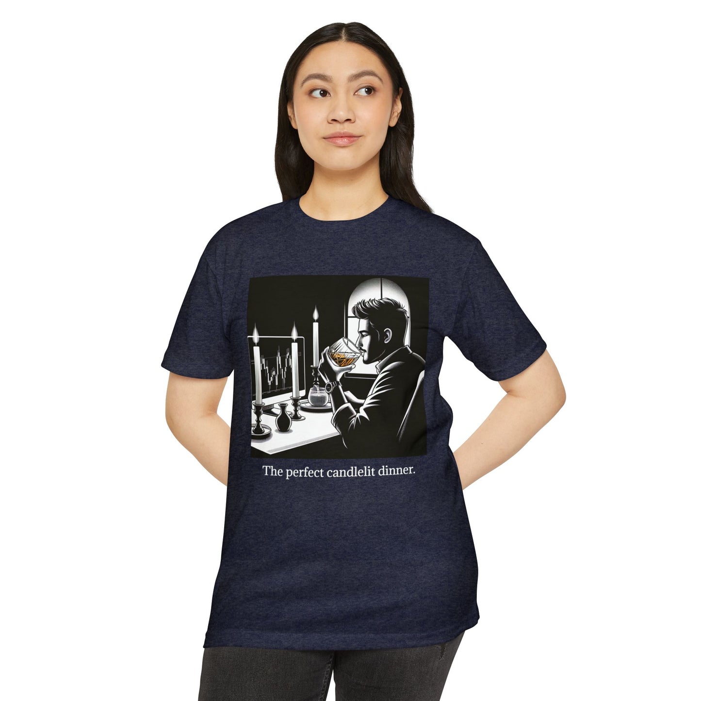 "The Perfect Candlelit Dinner" Men's Version T-Shirt