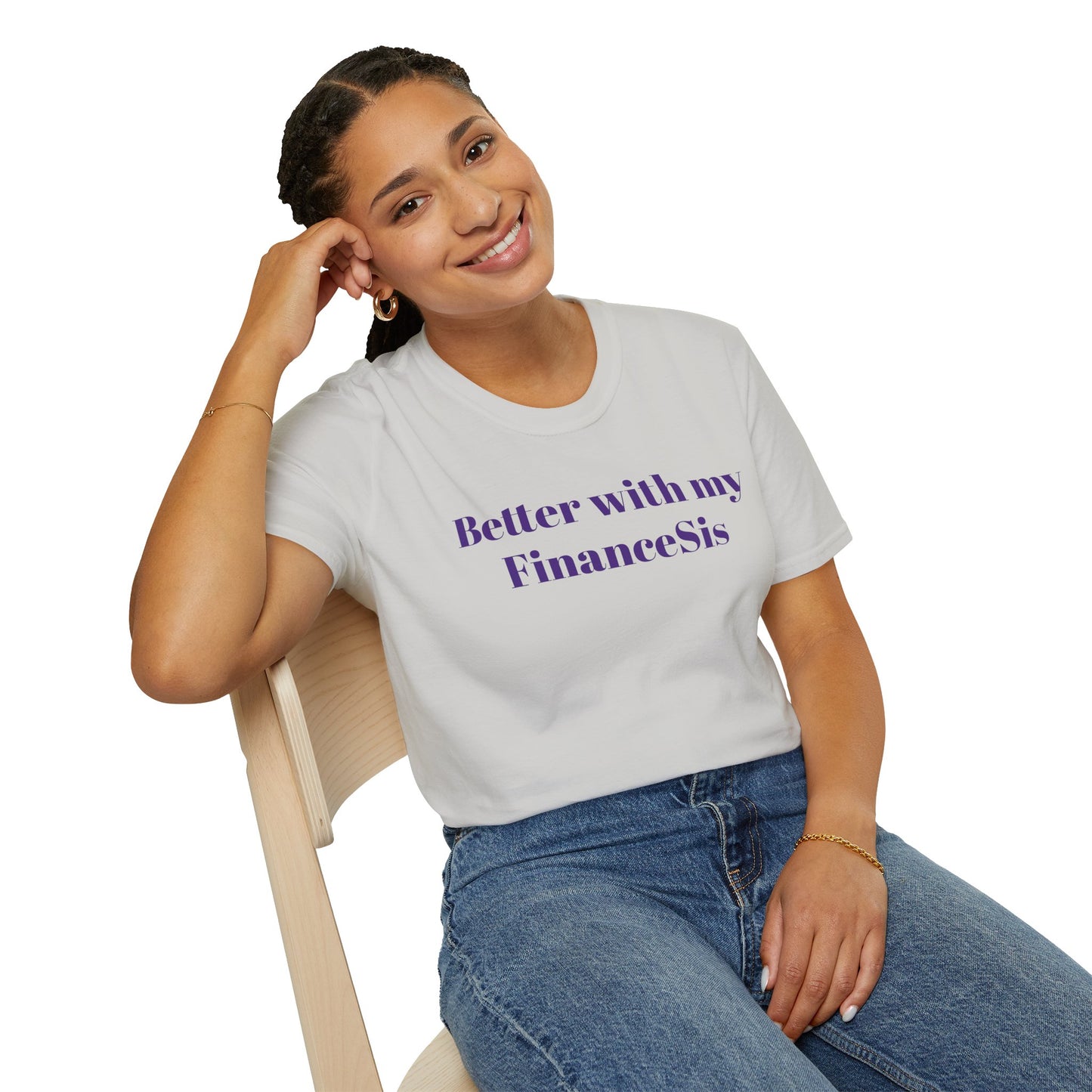 Logo Unisex T-Shirt for Market MakeHER Podcast Fans, Brand Merch, Finance Apparel, Market MakeHer Tee