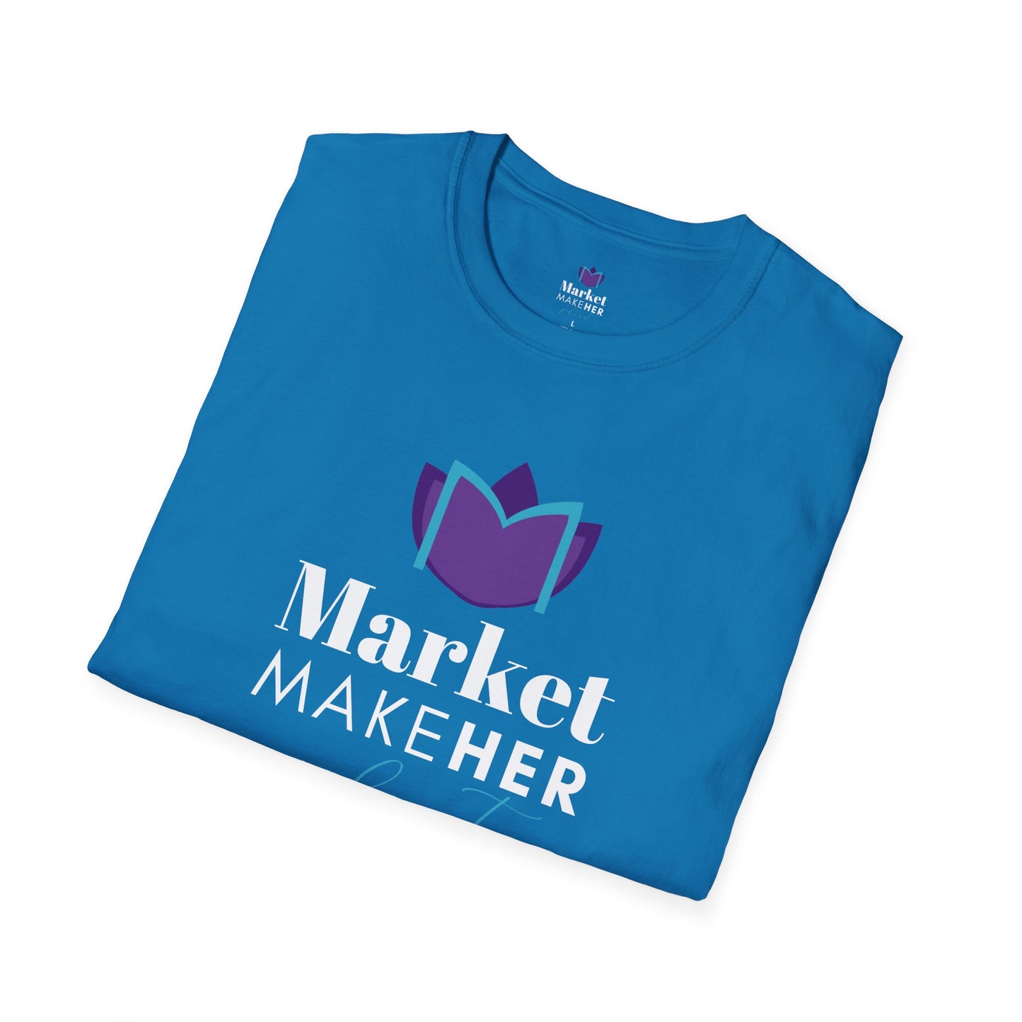 Logo Unisex T-Shirt for Market MakeHER Podcast Fans, Brand Merch, Finance Apparel, Market MakeHer Tee