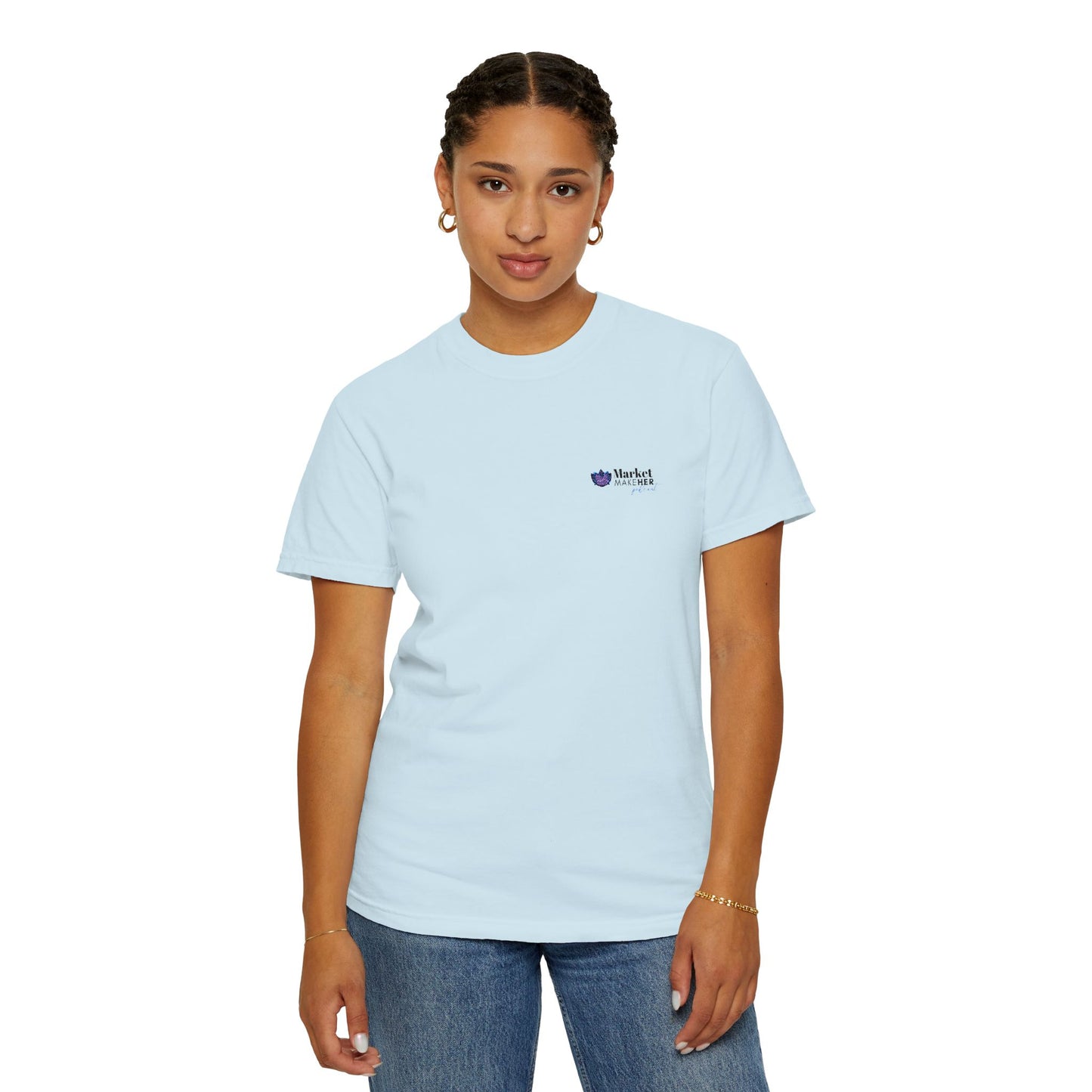 Embroidered Market MakeHer Logo Tee
