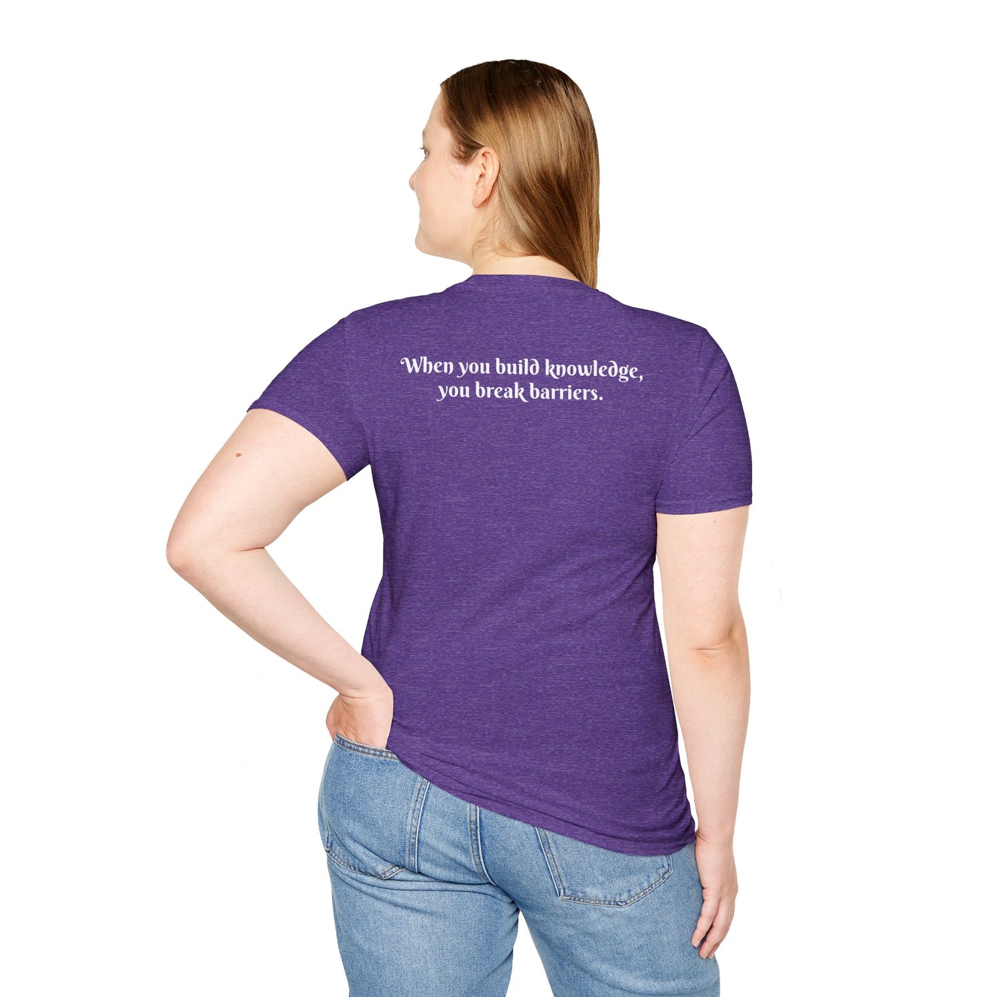 Logo Unisex T-Shirt for Market MakeHER Podcast Fans, Brand Merch, Finance Apparel, Market MakeHer Tee