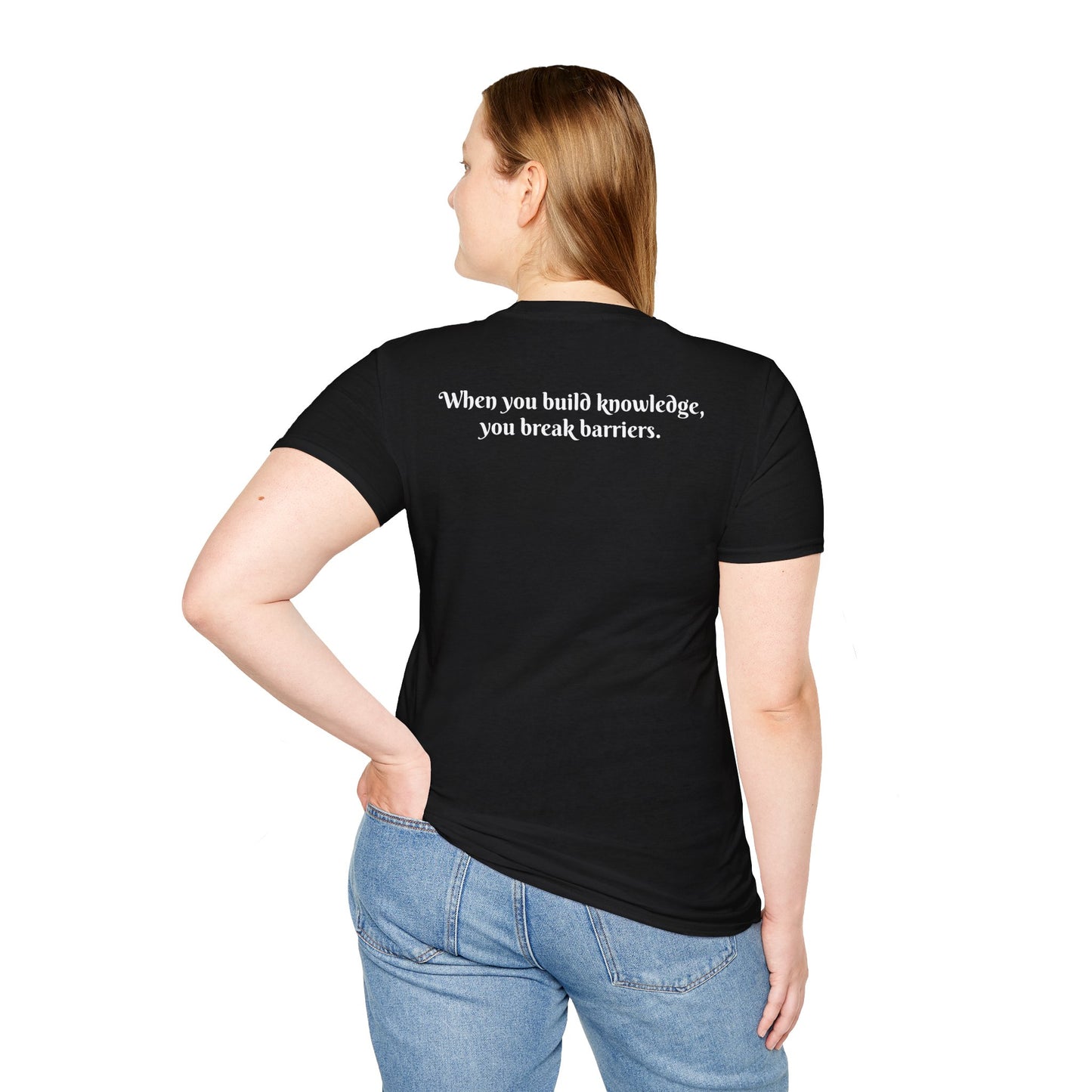 Logo Unisex T-Shirt for Market MakeHER Podcast Fans, Brand Merch, Finance Apparel, Market MakeHer Tee