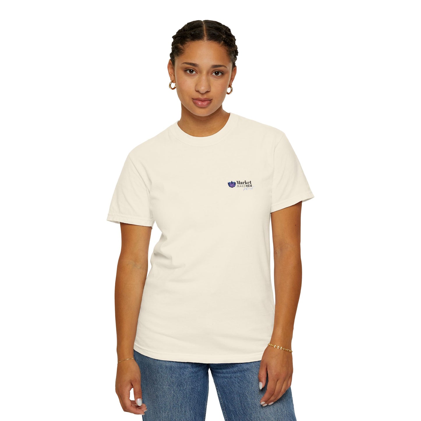 Embroidered Market MakeHer Logo Tee