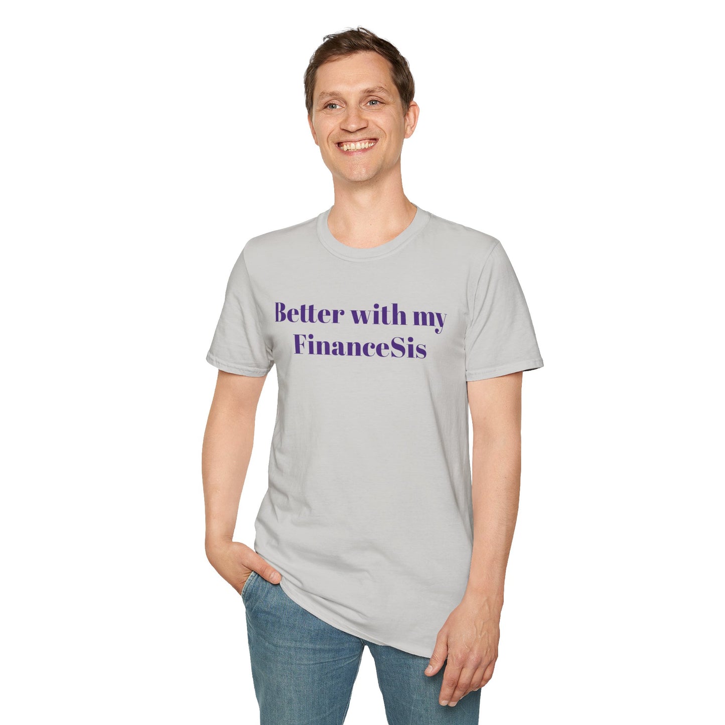 Logo Unisex T-Shirt for Market MakeHER Podcast Fans, Brand Merch, Finance Apparel, Market MakeHer Tee